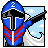 Goranger Blue Ranger Icon